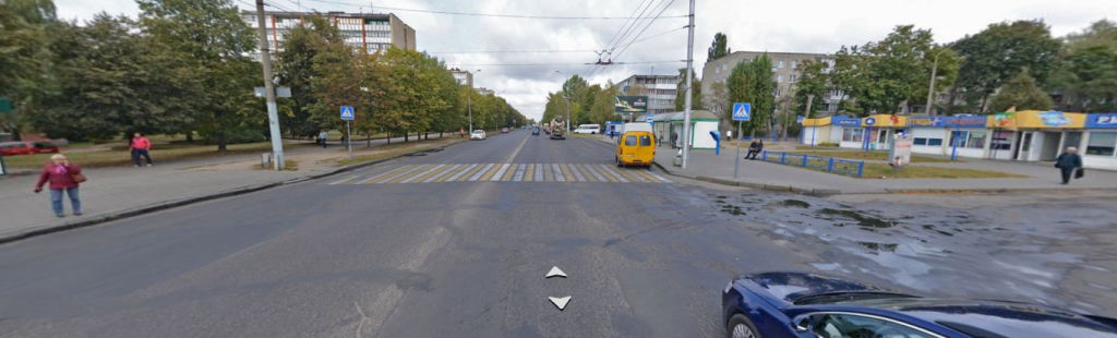 Партизанский проспект рядом с пересечением с ул. Московской