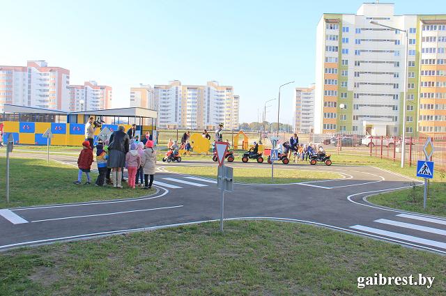 Мероприятия по безопасности дорожного движение и работе с "дошколятами" прошло в Бресте