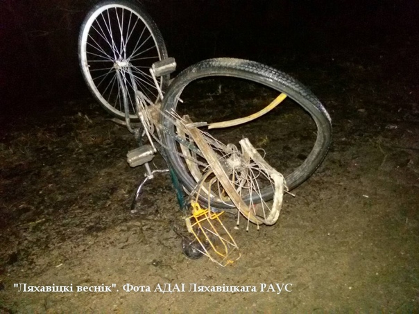 В Ляховичах сбит велосипедист