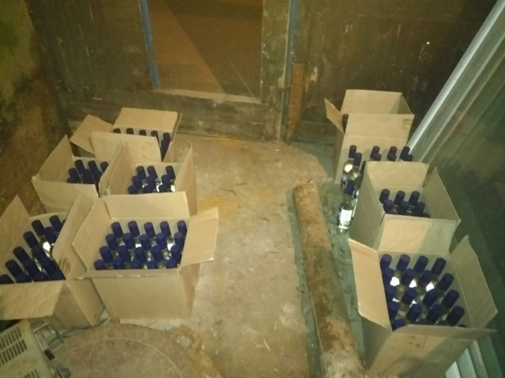 Контрафактную водку задержали в Брестской области