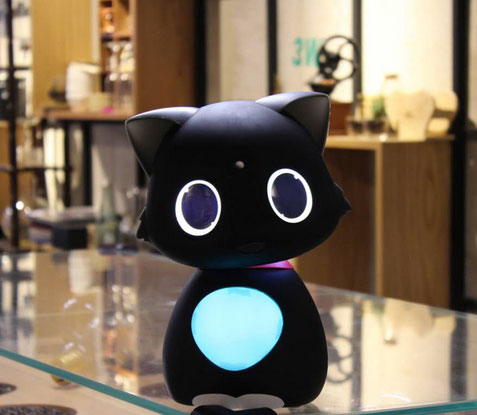 Кота-робота показали в Китае (видео)