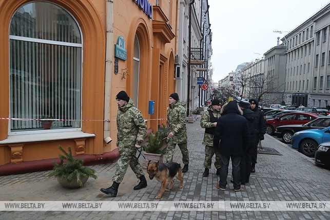 Неизвестный сообщил о минировании здания на улице Ленина в Минске