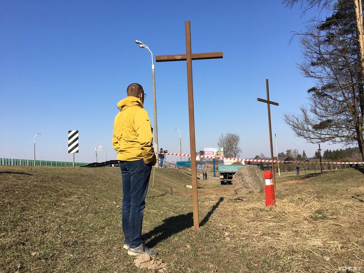 В Куропатах снесли кресты, несколько активистов задержано