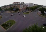 13 августа на перекрестке бульвар Космонавтов-Машерова произошла очередная авария (видео)