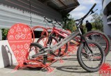 В Бресте состоялось торжественное открытие двух новых велосипедных парковок