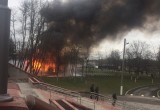 В Брестской области сгорела летняя сцена