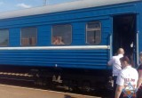 Пассажиров поезда Минск-Брест эвакуировали из-за пожара в тамбуре
