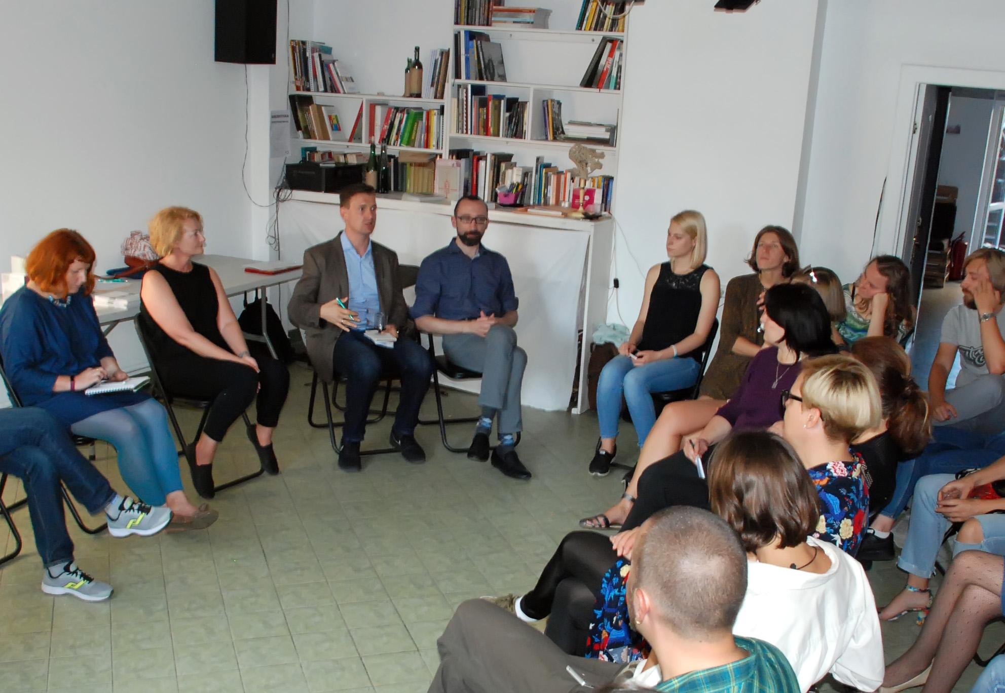 31 августа в «Пространстве КХ» прошел интенсив «Креативная экономика в Беларуси и Германии»