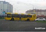 В Бресте произошло ДТП с участием автобуса