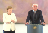 Меркель вновь стало плохо на официальной встрече (видео)