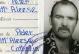 ID-карточка Питера Макэлиса в 1980-е годы