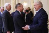 Лукашенко встречается с губернатором Санкт-Петербурга Бегловым