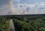 Возле границы с Беларусью горит украинский лес