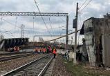 В Вязьме обрушился мост над железнодорожными путями из Беларуси в Москву