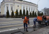 В Бресте возобновлен сезон ремонтных работ на дорогах