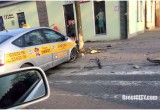 9 апреля в Бресте на перекрестке Гоголя-Комсомолькой автомобиль такси попал в серьезное ДТП