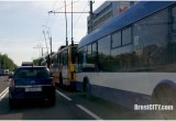 Утром 23 апреля в Бресте около ЦУМа автобус сбил пожилого пешехода