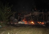 В Бресте 23 апреля сгорело здание на проспекте Машерова