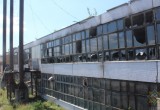 В Бресте горела бывшая мебельная фабрика