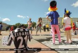 В Бресте прошла выставка футбольной атрибутики
