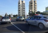 Фотофакт: ДТП на перекрёстке Машерова-Партизанский проспект