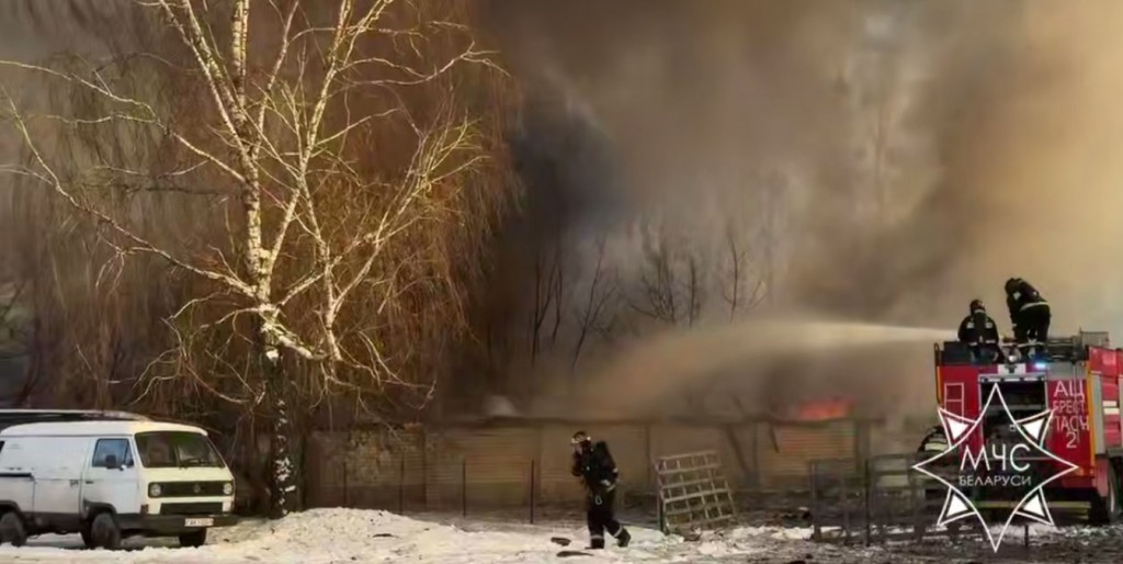 Пожар в Бресте