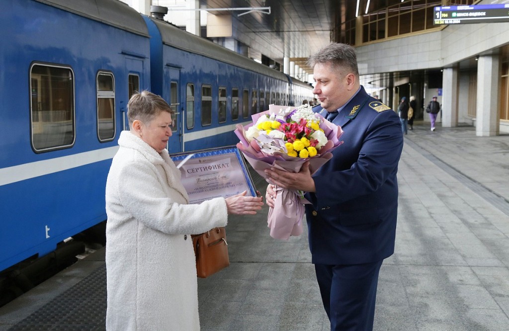 Белорусская железная дорога перевезла 50-миллионного пассажира