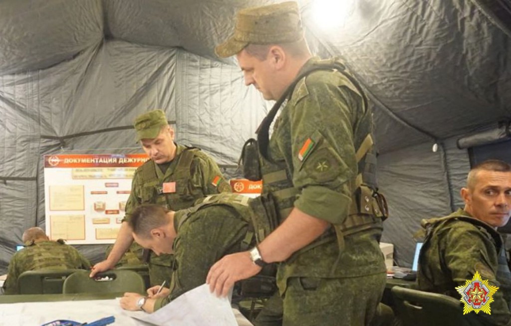 Военные Беларуси отрабатывают борьбу с диверсантами и боевиками
