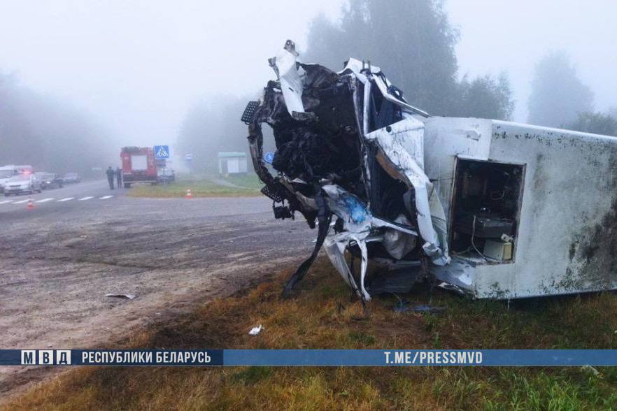 Автобус попал в аварию под Пружанами – есть погибшие