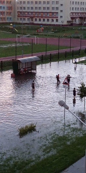 Фотоотчёт: Пинск затопило после дождя