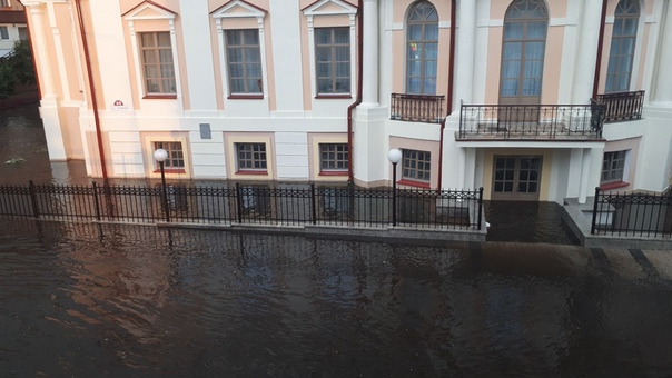 Фотоотчёт: Пинск затопило после дождя
