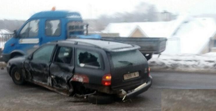 Из-за ДТП утром на Берёзовском мосту движение было серьёзно затруднено