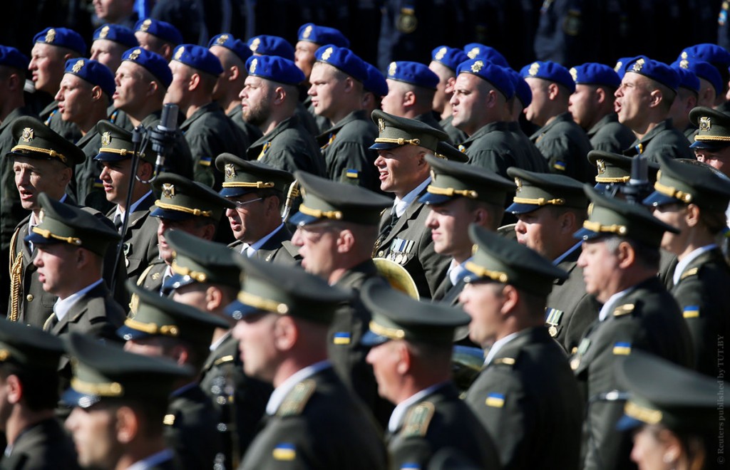Украина отказалась от военного парада на День независимости