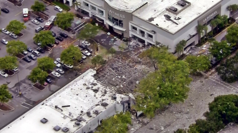 Взрыв газа произошел в торговом центре во Флориде
