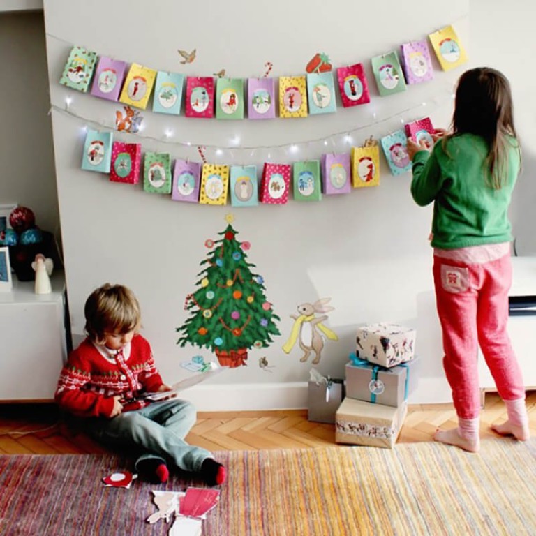 Как украсить детскую комнату к Новому году