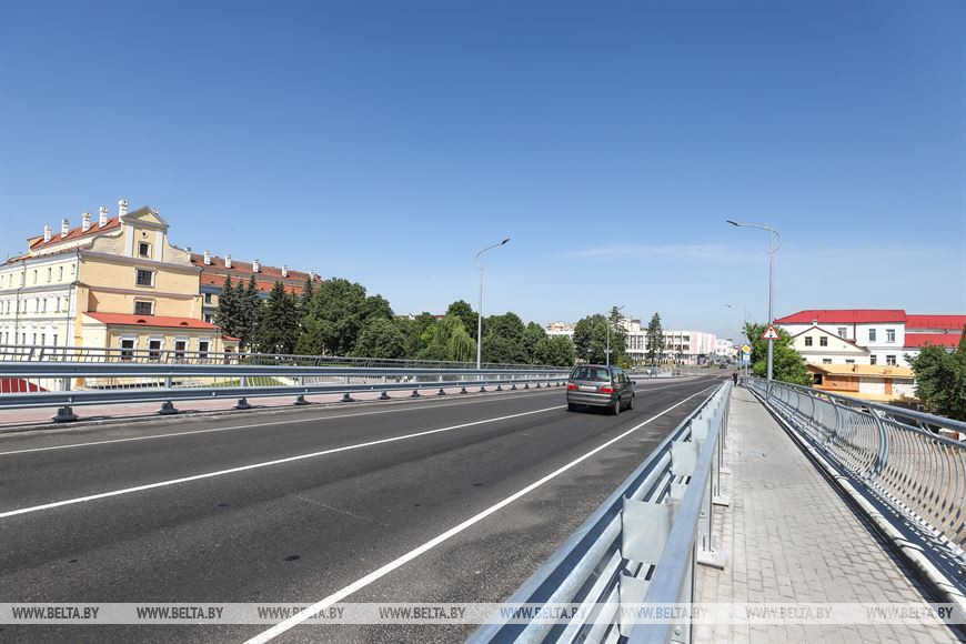 Автомобильный мост открыли после реконструкции в Пинске