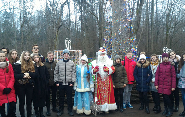 Дед Мороз патрулировал границу в Брестской области