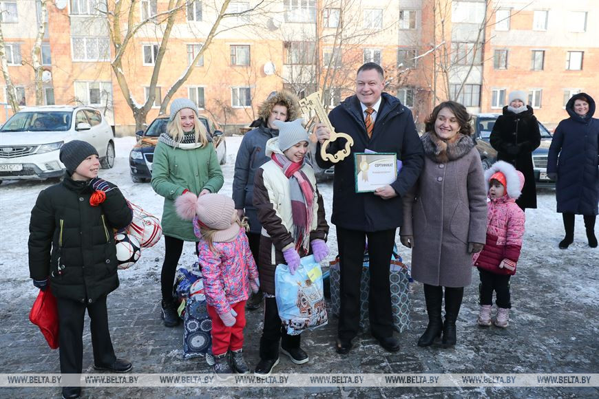 Девятый детский дом семейного типа открыли в Бресте