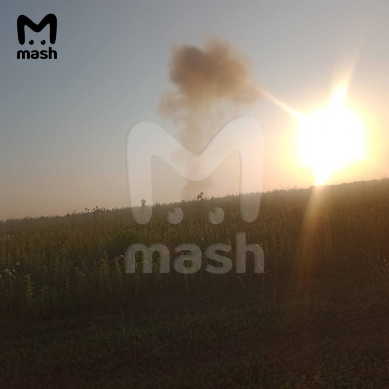 Несколько беспилотников летело к военным складам в Подмосковье