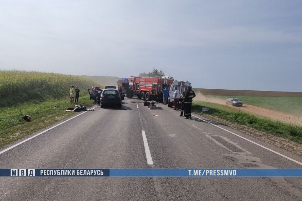 Шесть человек попали в больницу после ДТП под Могилевом