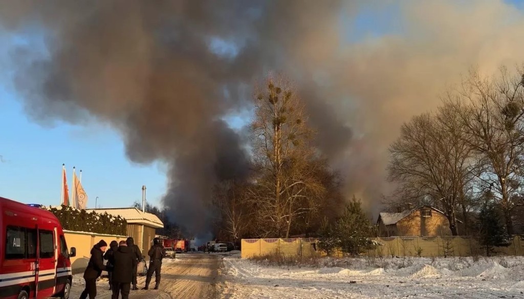 Склад пиротехники сгорел