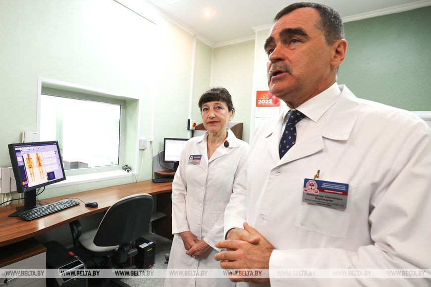 Кабинет компьютерной томографии открыли в Брестской областной больнице