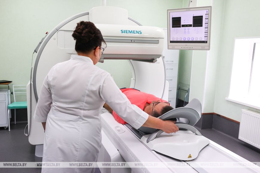 Кабинет компьютерной томографии открыли в Брестской областной больнице