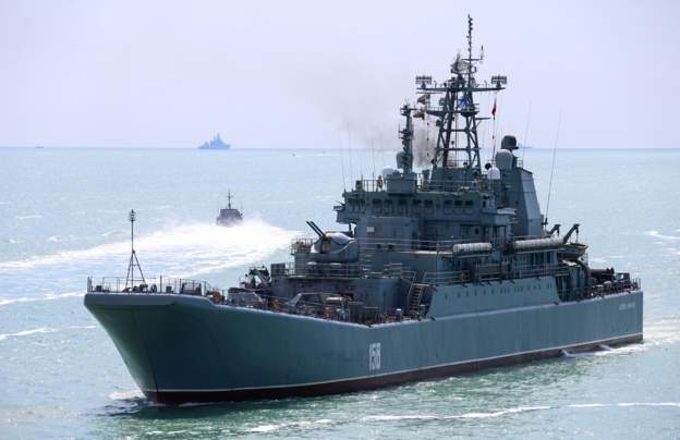 ВСУ заявили, что уничтожили российский десантный корабль 