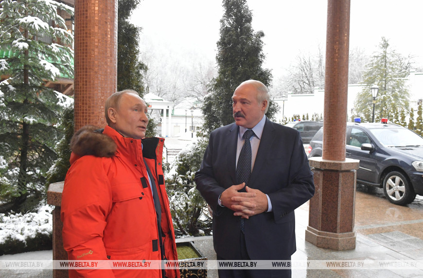 Лукашенко и Путин обсудили кашку (видео)