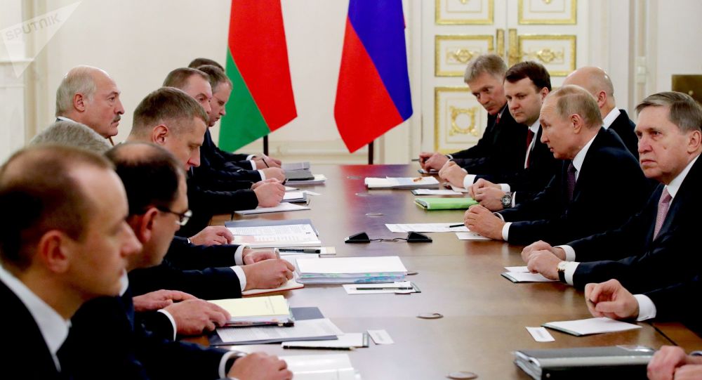 Лукашенко и Путин высказались об интеграции на встрече в Санкт-Петербурге