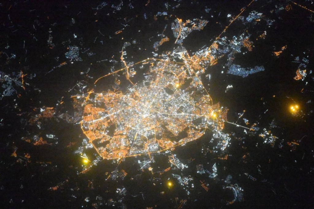 Роскосмос показал Минск с высоты космической станции