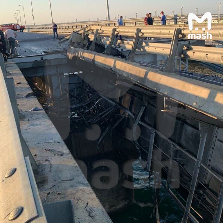 ЧП на Крымском мосту: есть погибшие, пострадал ребенок