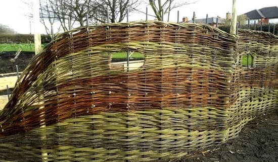 Настоящий плетеный забор для дачи: 45 фото интересных вариантов