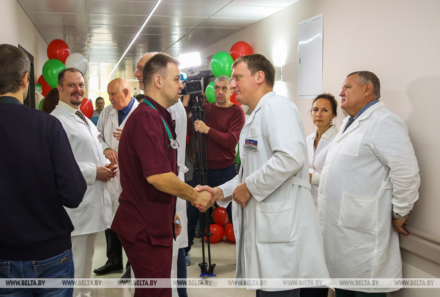 Обновленное нейрохирургическое отделение открыли в Брестской областной больнице
